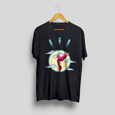 T-shirt imprimé colibri T-shirt imprimé colibri